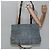 PRADA Borsa Tote in Nylon Plastica Grigio Nero Auth ep7577 Marrone - vista 24