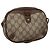 GUCCI GG Supreme Web Sherry Line Borsa a Spalla PVC Beige Rosso Auth 99180