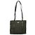 PRADA Borsa Tote Nylon Kaki Marrone Argento Auth bs22976 Cachi - vista 13