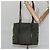 PRADA Borsa Tote Nylon Kaki Marrone Argento Auth bs22976 Cachi - vista 24