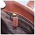 Borsa a mano in PVC beige marrone a quadri Nova di BURBERRY oro Auth BD438 D'oro - vista 20