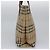 Borsa a mano in PVC beige marrone a quadri Nova di BURBERRY oro Auth BD438 D'oro - vista 4