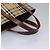 Borsa a mano in PVC beige marrone a quadri Nova di BURBERRY oro Auth BD438 D'oro - vista 7