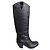 Botas Free Lance de cuero negro