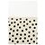 Clutch con zip a pois Saint Laurent in pelle bianca Nero - vista 17