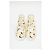 Sneakers Saint Laurent Malibu Mid Top in tela multicolore - vista 15