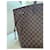 Louis Vuitton Damier Ebene Neverfull MM Marrone scuro Monogramma  - vista 14