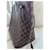 Louis Vuitton Damier Ebene Neverfull MM Marrone scuro Monogramma  - vista 19