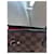 Louis Vuitton Damier Ebene Neverfull MM Marrone scuro Monogramma  - vista 20