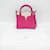 Versace Virtus Damen Lederhandtasche Pink Beige  - Ansicht 2