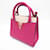 Versace Virtus Damen Lederhandtasche Pink Beige  - Ansicht 6
