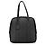 Fendi Graue Zucca beschichtete Canvas-Handtasche Braun Anthrazitgrau