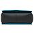 Céline Bolso de hombro de cuero negro Celine con marco Azul - vista 3