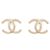 NEUE CHANEL CC LOGO METALLKETTEN-OHRRINGE Golden - Ansicht 4
