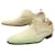Hermès NINE HERMES DERBY SHOES 2 EYELETS 40.5 41 CALF GOAT BEIGE SHOES Suede  ref.2096736
