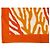 Hermès NEUF DRAP DE PLAGE HERMES CORAIL SERVIETTE DE BAIN COTON ORANGE BEACH TOWEL - vue 6