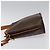 Céline Borsa a spalla in tela Macadam CELINE in pelle PVC marrone oro Auth BD091 D'oro - vista 4