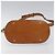 Céline Borsa a spalla in tela Macadam CELINE in pelle PVC marrone oro Auth BD091 D'oro - vista 5