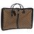 Valigia in tela Trotter Christian Dior marrone Auth 115962