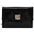 Céline Borsa a Spalla CELINE Chain Smalto Nero Argento Auth ar13323 - vista 13