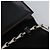 Céline Borsa a Spalla CELINE Chain Smalto Nero Argento Auth ar13323 - vista 20