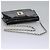 Céline Borsa a Spalla CELINE Chain Smalto Nero Argento Auth ar13323 - vista 7
