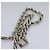 Céline Borsa a Spalla CELINE Chain Smalto Nero Argento Auth ar13323 - vista 8