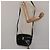 Borsa a Spalla Vala in Pelle Nera e Oro Salvatore Ferragamo Auth am7884 - vista 23