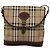 Autre Marque Borsa a spalla Burberrys Nova Check in PVC pelle beige marrone oro Auth BD093 D'oro - vista 13