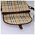 Autre Marque Borsa a spalla Burberrys Nova Check in PVC pelle beige marrone oro Auth BD093 D'oro - vista 18