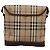 Autre Marque Borsa a spalla Burberrys Nova Check in PVC pelle beige marrone oro Auth BD093 D'oro - vista 2