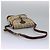 Autre Marque Borsa a spalla Burberrys Nova Check in PVC pelle beige marrone oro Auth BD093 D'oro - vista 7