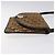 Borsa a spalla in tela Trotter Christian Dior marrone Auth BD219 - vista 3