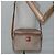 Céline Borsa a spalla in tela Macadam CELINE PVC beige oro Auth bs23175 D'oro - vista 23