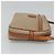 Céline Borsa a spalla in tela Macadam CELINE PVC beige oro Auth bs23175 D'oro - vista 3