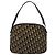 Borsa a Spalla in Tela Trotter Christian Dior Blu Oro Auth BD167 D'oro Blu navy - vista 2