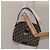 Borsa a Spalla in Tela Trotter Christian Dior Blu Oro Auth BD167 D'oro Blu navy - vista 20