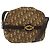 Bolso de hombro de lona Trotter Christian Dior marrón Auth BD120 Castaño