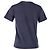 Apc T-shirt A.P.C. Standard Rue Madame in cotone blu navy - vista 3