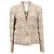 Chaqueta de tweed con bordes deshilachados Iro Shavana en algodón multicolor