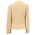 Chaqueta de punto tweed Iro Rosia en algodón beige - vista 3