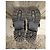 Botines Twin Set de piel negra con relieve de cocodrilo Negro - vista 6