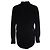 Anine Bing, camicia nera con tasche Nero - vista 3