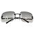 Chanel Sonnenbrille CC Logo mit Strass, grau getönt, randlos schwarz - Ansicht 2