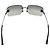 Chanel Sonnenbrille CC Logo mit Strass, grau getönt, randlos schwarz - Ansicht 3