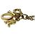 Collana in catena dorata con logo Christian Dior D'oro - vista 8
