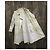 Gabardina Burberry de algodón blanca y verde claro Blanco - vista 4