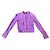 Chaqueta Chanel Coco Express Morada con Cadena Púrpura