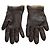 Autre Marque Braune Lammlederhandschuhe mit Cashmere-Futter Größe S - Ansicht 3