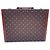 Pasta Executiva de Tecido Vintage Louis Vuitton Marrom - vista 3